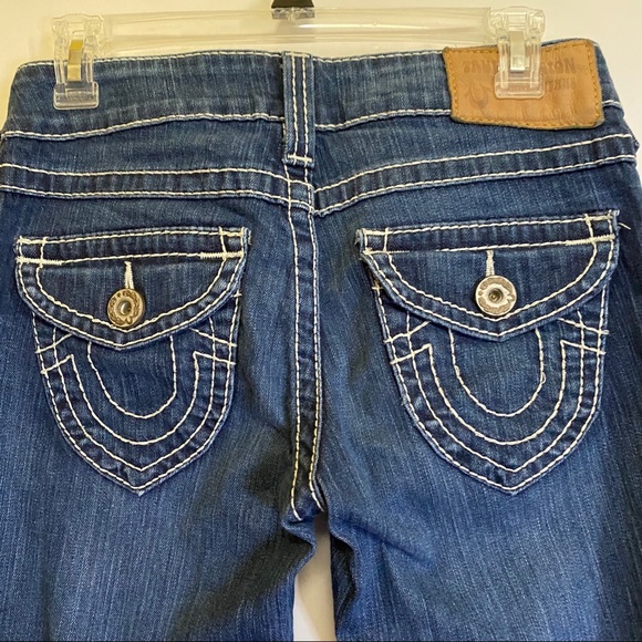 TRUE RELIGION WN72075ED Joey Natural Big T 27 - Picture 3 of 6